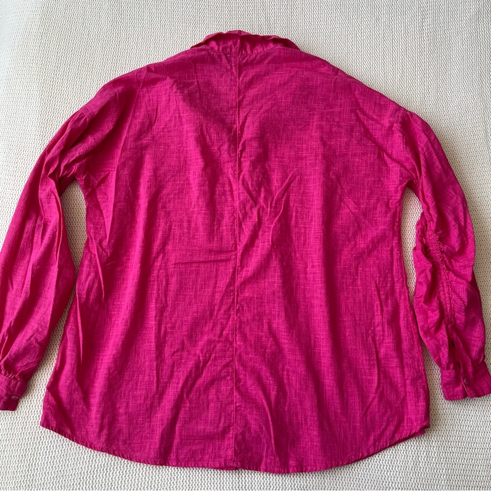 Asos Design Curve Long Sleeve Button Down Shirt, … - image 3